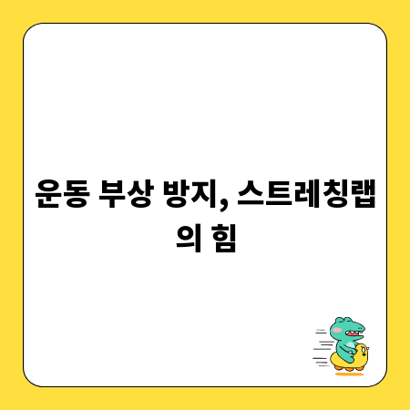 운동 부상 방지, 스트레칭랩의 힘